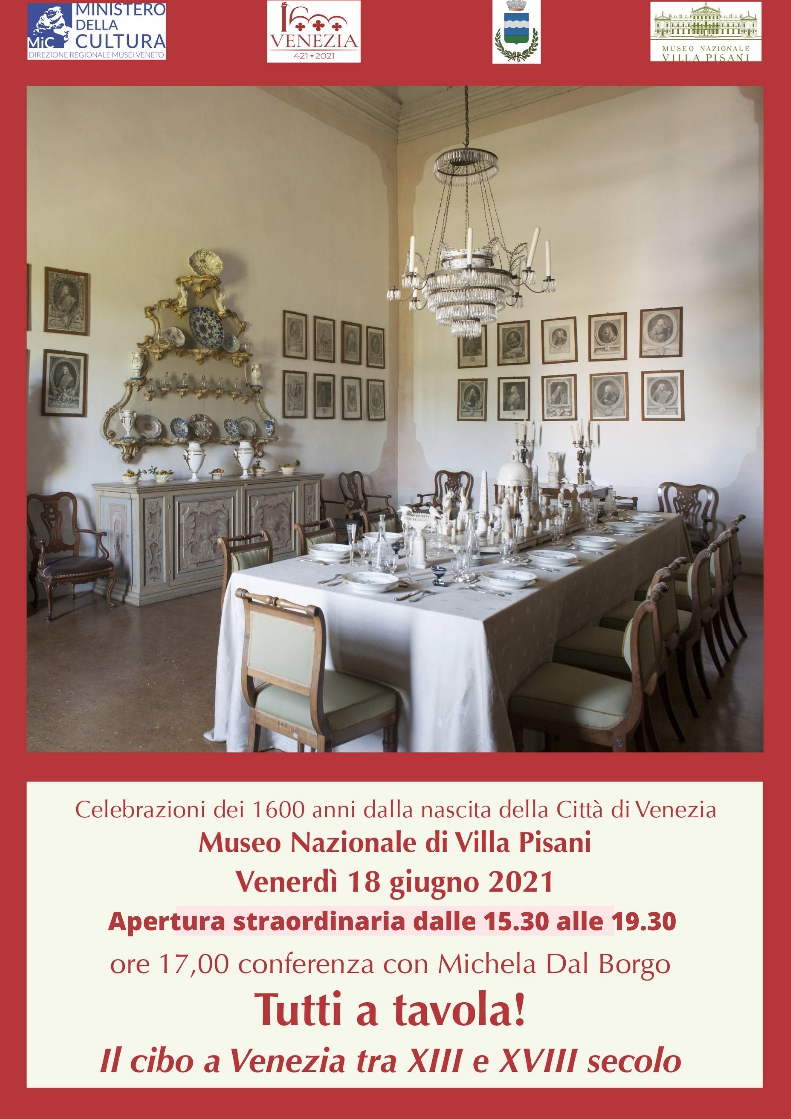 1600 Venezia | Tutti a tavola! Il cibo a Venezia tra XIII e XVIII secolo al Museo nazionale di Villa Pisani